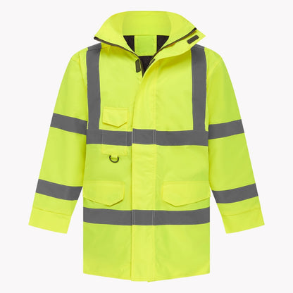 1160 Hi-Vis Taped Padded Long Jacket
