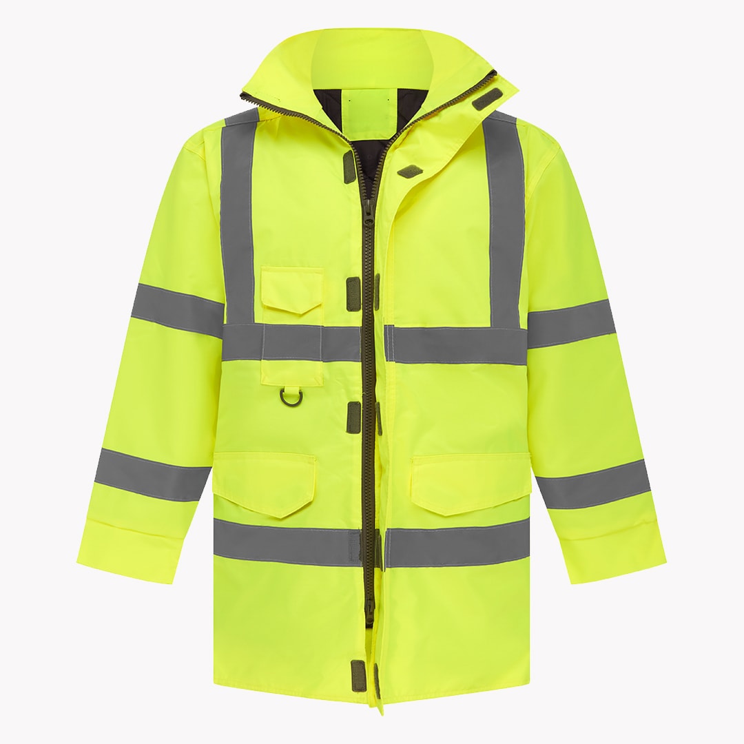 1160 Hi-Vis Taped Padded Long Jacket