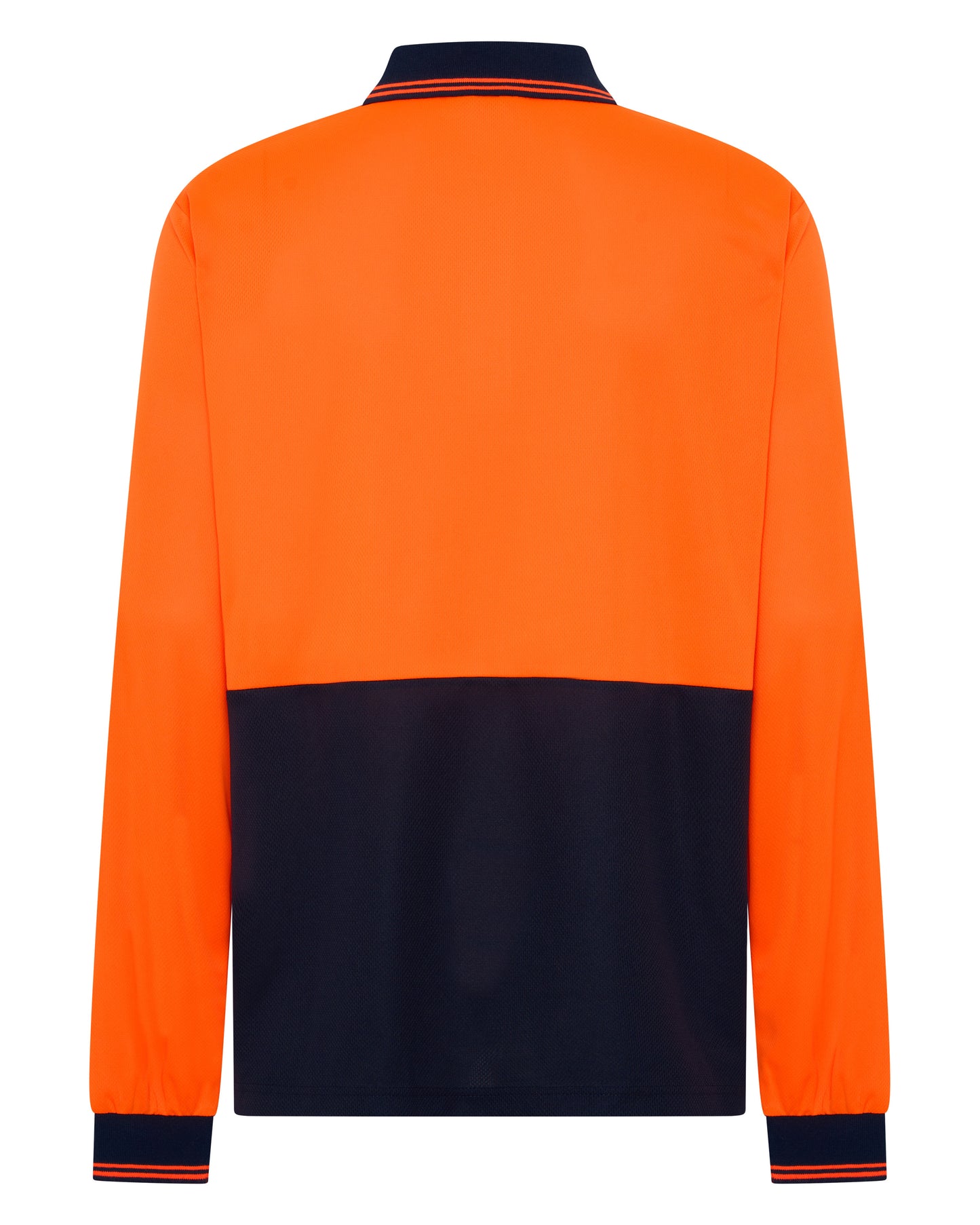 1336TT Hi Viz Long Sleeves Two Tones Polo