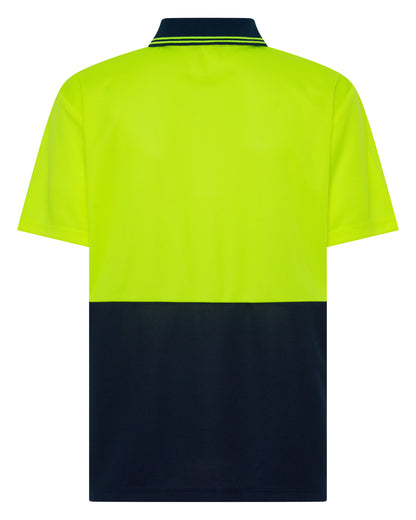1336TT Hi Viz Polo Short Sleeves Two tones