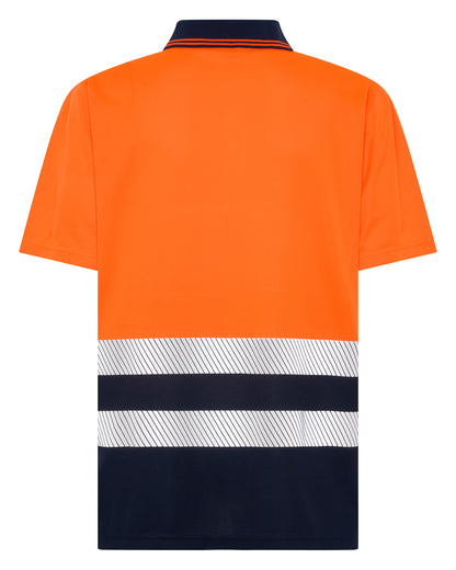 1336TTR Hi Viz Short Sleeves Polo with Reflective
