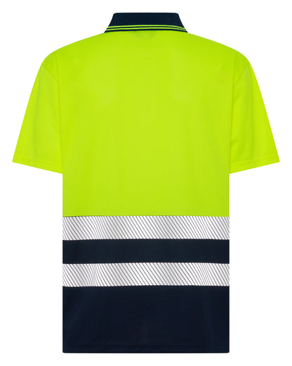 1336TTR Hi Viz Short Sleeves Polo with Reflective