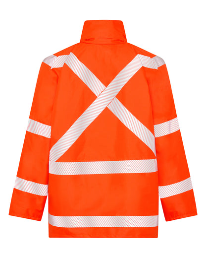 1345R Hi Viz Double Layered Rain Jacket