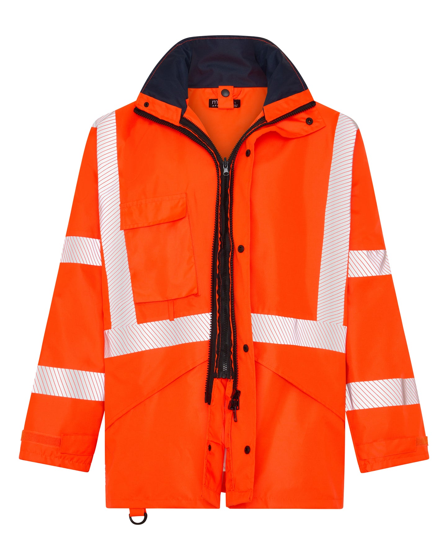 1345R Hi Viz Double Layered Rain Jacket