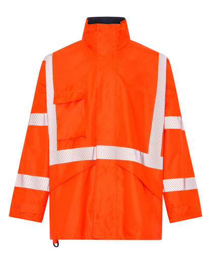 1345R Hi Viz Double Layered Rain Jacket