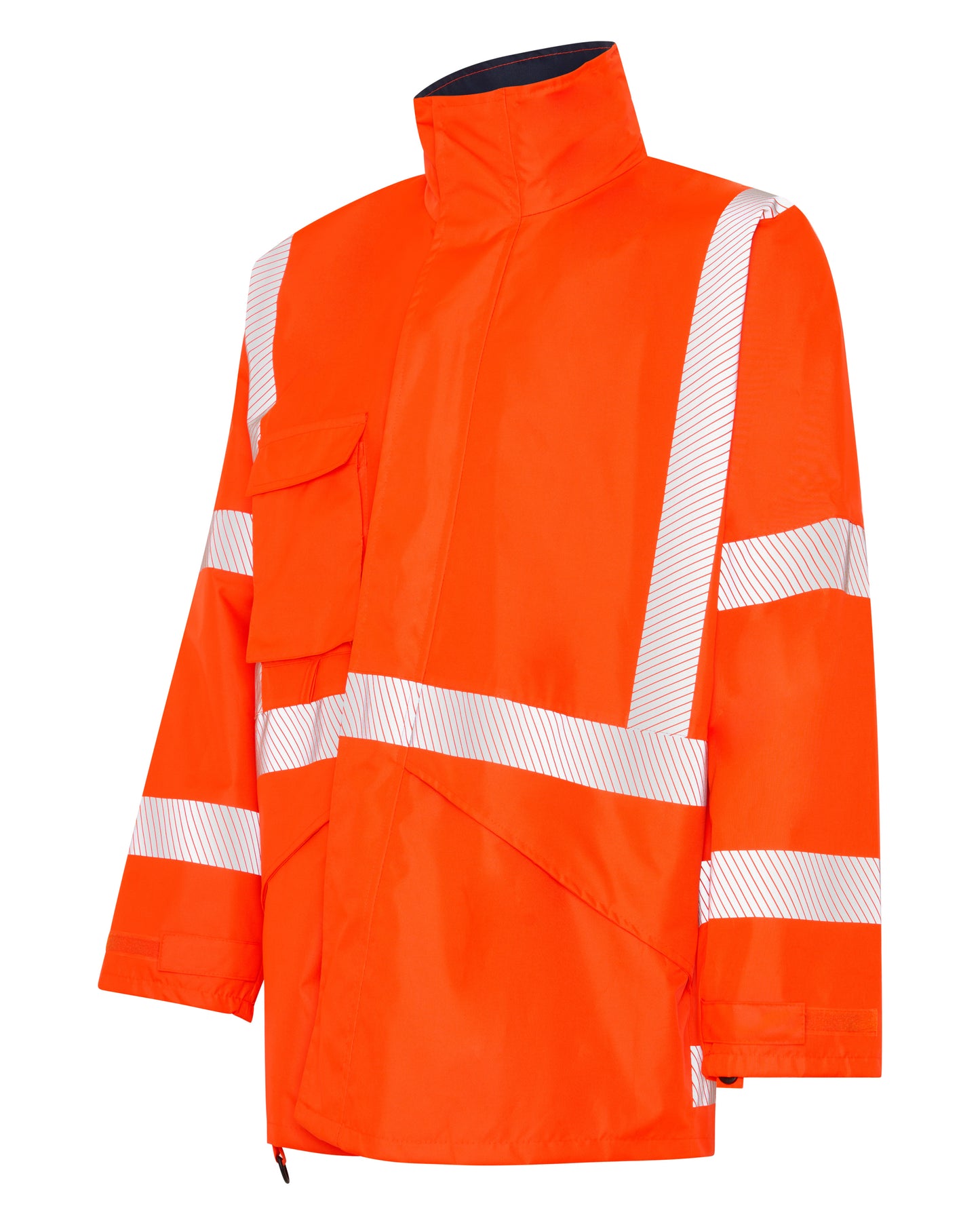 1345R Hi Viz Double Layered Rain Jacket