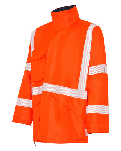 1345R Hi Viz Double Layered Rain Jacket