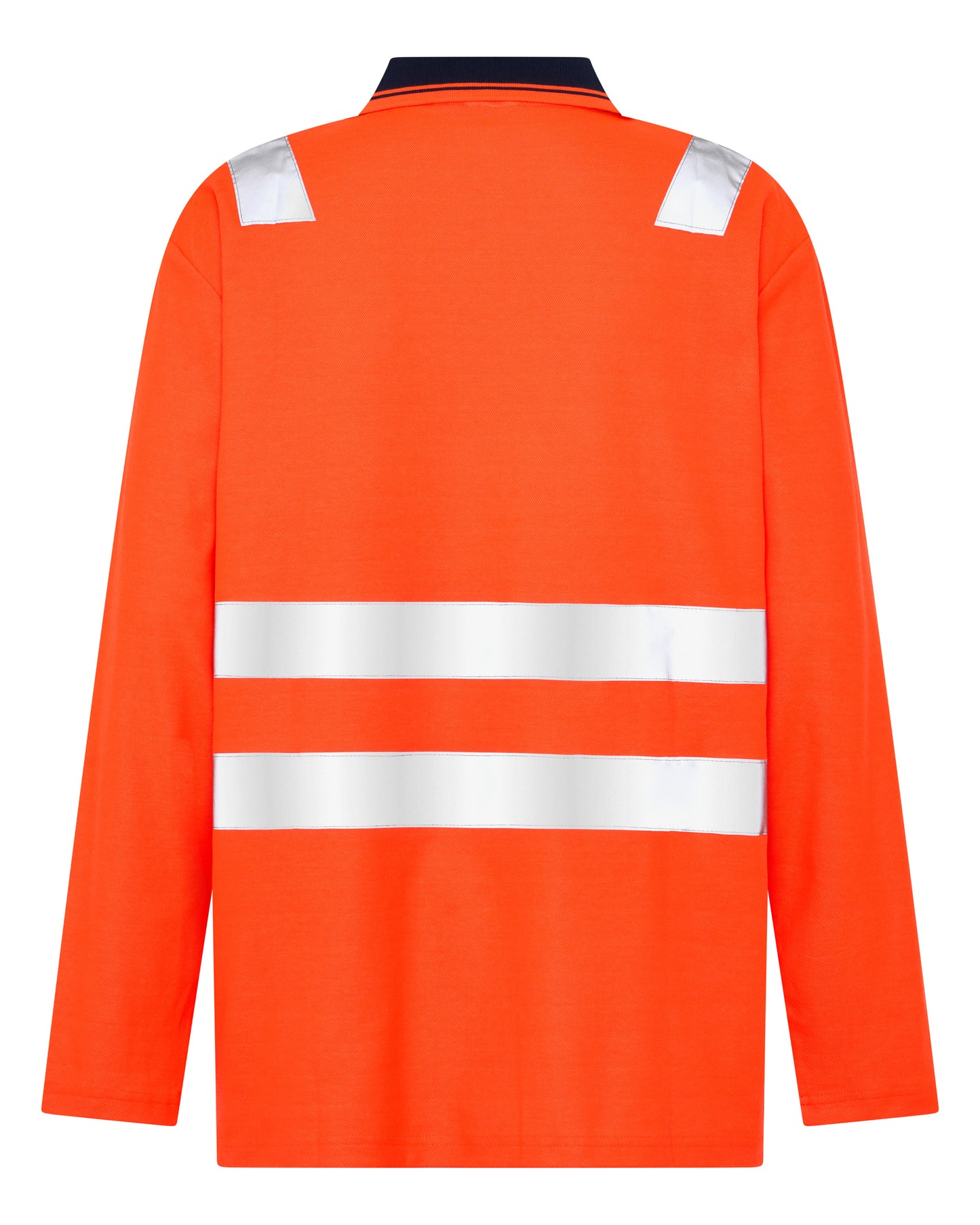 1387TTR CVC LONG SLEEVE POLO WITH REFLECTIVE