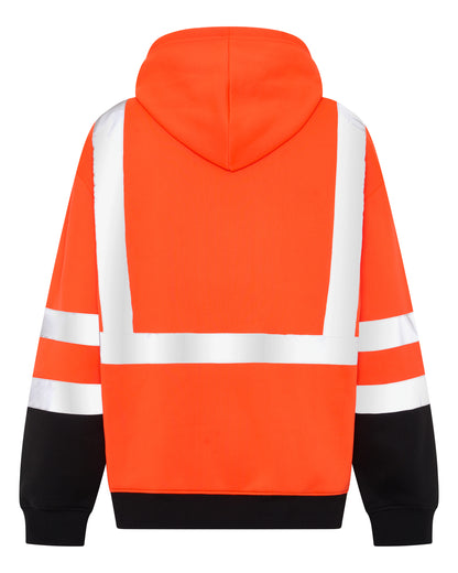 1388TTR Hi Viz Hoodie with Reflective