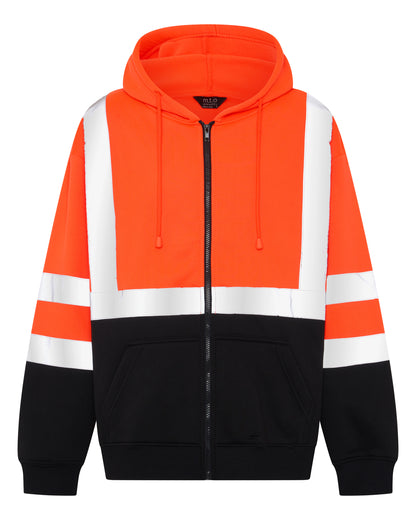1388TTR Hi Viz Hoodie with Reflective