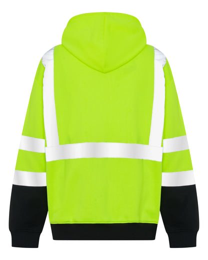 1388TTR Hi Viz Hoodie with Reflective