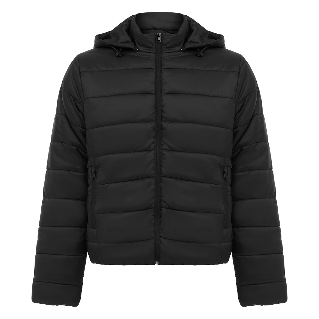 Unisex Puffed Hooded Jacket