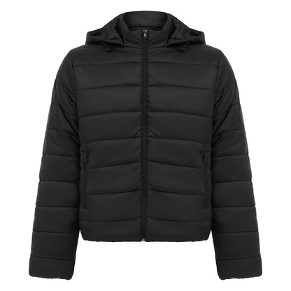 Unisex Puffed Hooded Jacket
