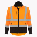 1159 Hi Vis Taped Softshell 2 in 1 Jacket