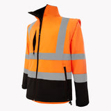 1159 Hi Vis Taped Softshell 2 in 1 Jacket