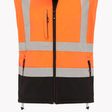 1159 Hi Vis Taped Softshell 2 in 1 Jacket