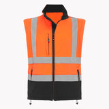 1159 Hi Vis Taped Softshell 2 in 1 Jacket